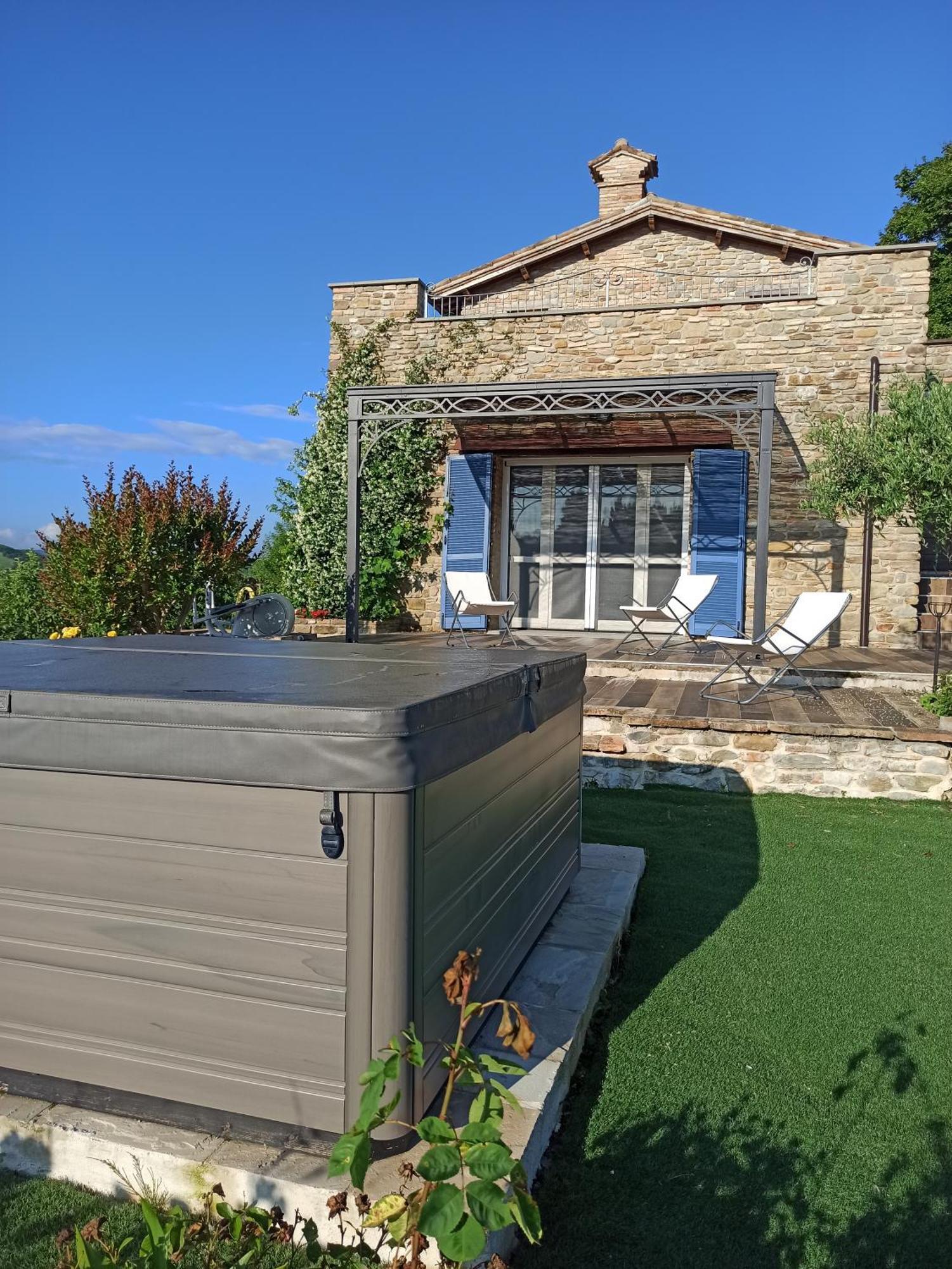 Ca' Gulino - Urbino - Villa Con Minipiscina In Borgo Antico Kültér fotó